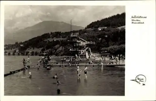 Ak Millstatt am See Kärnten, Millstätter See, Strandbad, Sprungturm