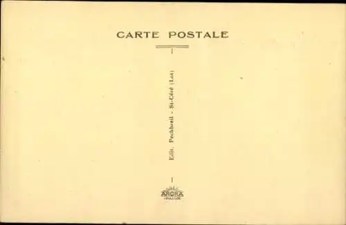 Ak Saint Céré Lot, Fenetre du XIIe siecle