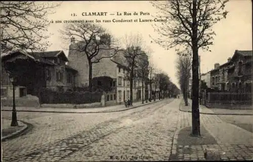 Ak Clamart Hauts de Seine, Rue de Paris