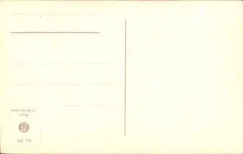 Künstler Ak Kaufmann, J. C., Braunes Pferd, Kopfstudie