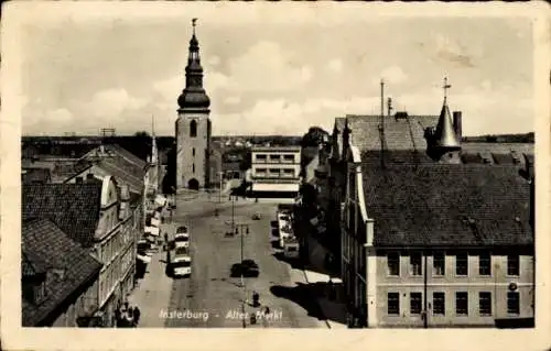 Ak Tschernjachowsk Insterburg Ostpreußen, Alter Markt