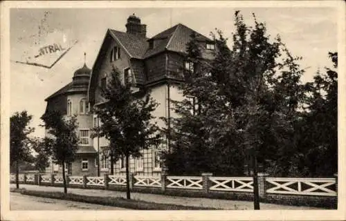 Ak Südstrand Insel Föhr, Sanatorium Dr. Gmelin, Haus Nordmark
