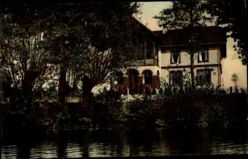 Ak Lasbek in Schleswig Holstein, Lasbeker Mühle, Pensionshaus