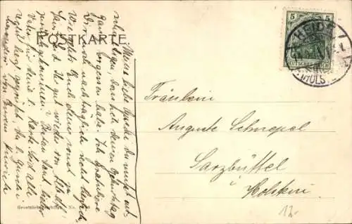 Ak Heide in Holstein, Stadtansichten, Kirche, Panorama, Marktplatz, Osterweide