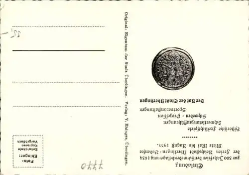 Künstler Ak Überlingen am Bodensee, 300 Jahrfeier Schwedenbefreiung 1934