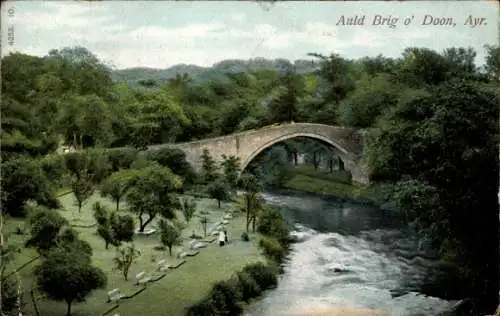 Ak Ayr Schottland, Auld Brig o' Doon