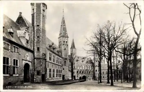 Ak Middelburg Zeeland Niederlande, Abdij