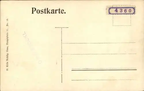 Ak Graz Steiermark, Zentralfriedhof