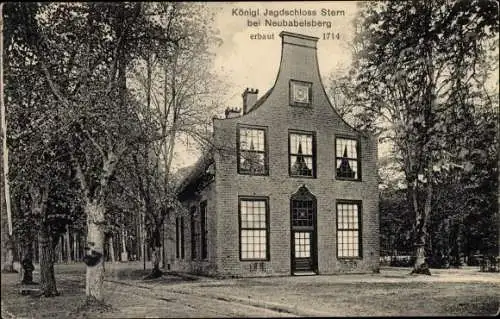 Ak Neubabelsberg Potsdam in Brandenburg, Königl. Jagdschloss Stern