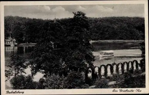 Ak Babelsberg Potsdam in Brandenburg, Am Griebnitzsee