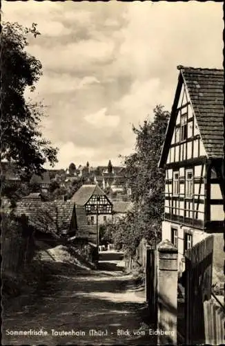 Ak Tautenhain Bad Klosterlausnitz in Thüringen, Blick vom Eichberg