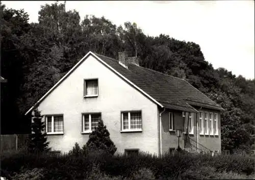 Ak Bad Klosterlausnitz in Thüringen, Blick auf ein Gebäude