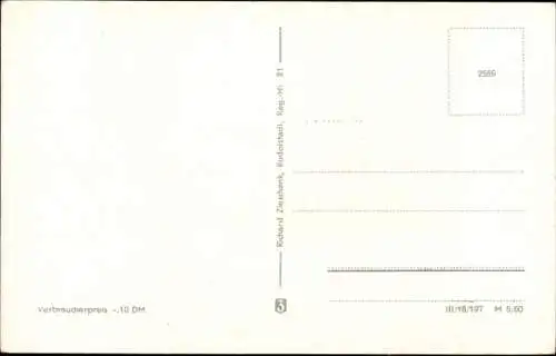 Ak Bad Klosterlausnitz in Thüringen, FDGB Erholungsheim Holzland, Außenansicht