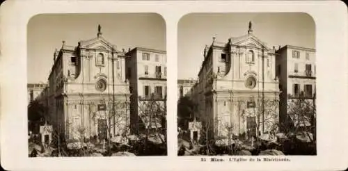 Stereo Foto Nice Nizza Alpes Maritimes, L'Eglise de la Misercorde