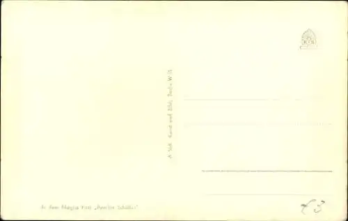 Ak Schauspieler Joachim Brennecke, Porträt, Trompete, Autogramm