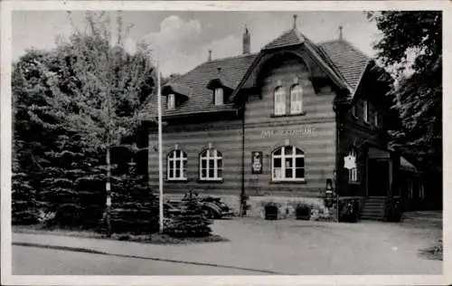 Ak Lützen im Burgenlandkreis, Ansicht der Park Restaurant, Inh. Karl Fleischer