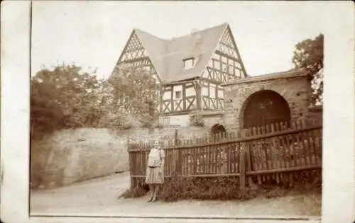 Foto Ak Gößnitz in Thüringen, Pfarrhaus