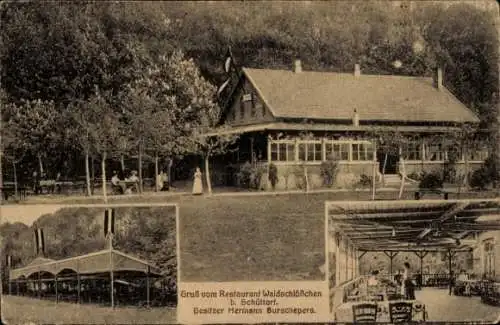 Ak Schüttorf in der Grafschaft Bentheim, Restaurant Waldschlößchen