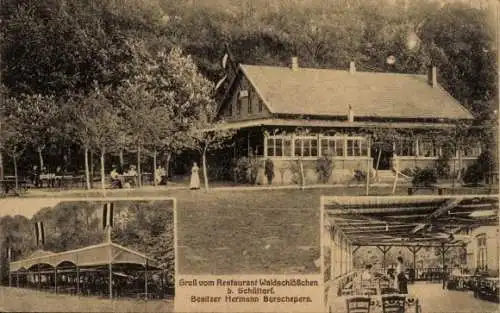 Ak Schüttorf in der Grafschaft Bentheim, Restaurant Waldschlößchen