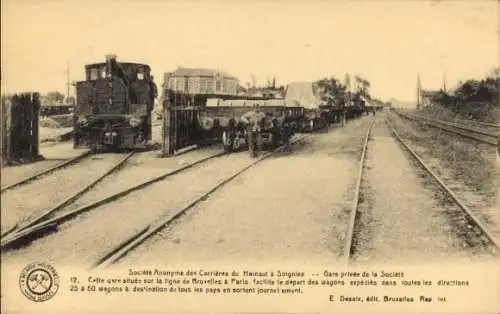Ak Französische Eisenbahn, Lokomotive