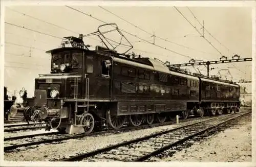 Ak Elektrische Lokomotive der Schweizer Bundesbahnen