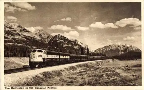 Ak Kanadische Eisenbahn, Lokomotive, Canadian-Rockies