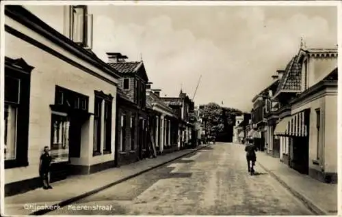 Ak Grijpskerk Groningen Niederlande, Heerestraat