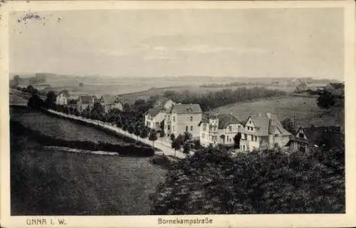 Ak Unna in Westfalen, Bornekampstraße