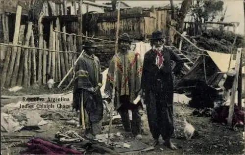 Ak Argentinien, Indios Chinipis Chaco