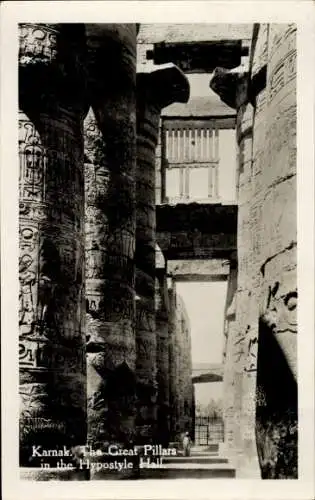 Ak Karnak Ägypten, Great Pillars in the Hypostyle Hall