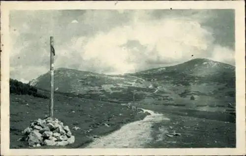 Ak Niederösterreich, Ochsenboden, Waxriegel, Damböck-Haus, Hochschneeberg