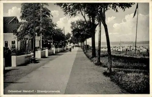 Ak Ostseebad Niendorf Timmendorfer Strand, Strandpromenade