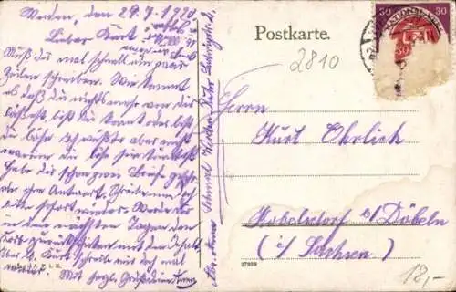 Ak Werden Essen im Ruhrgebiet, Totalansicht