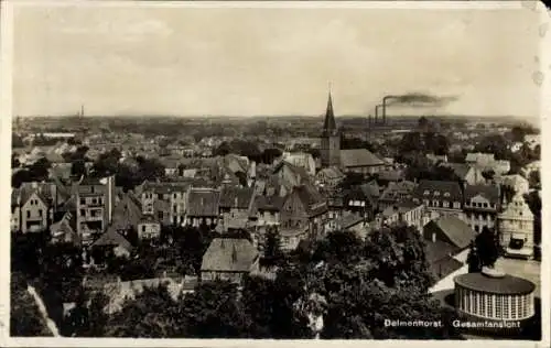 Ak Delmenhorst in Oldenburg, Gesamtansicht