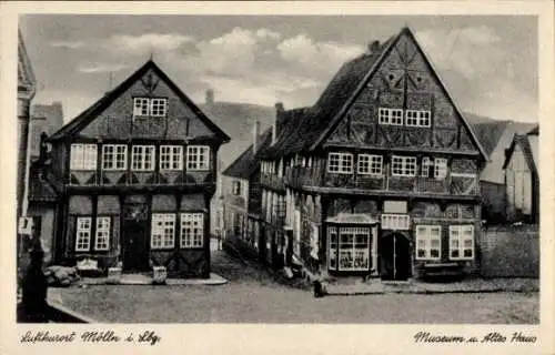 Ak Mölln im Herzogtum Lauenburg, Museum, Altes Haus