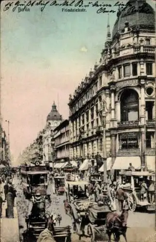 Ak Berlin Mitte, Verkehrsturm Friedrichstraße