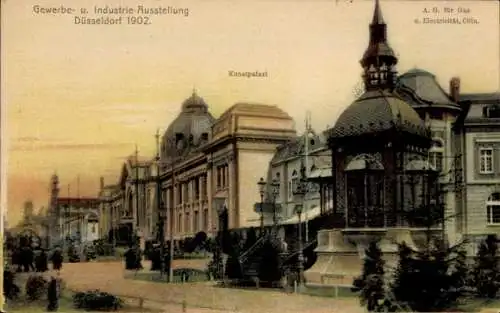 Ak Düsseldorf, Gewerbe und Industrie Ausstellung 1902