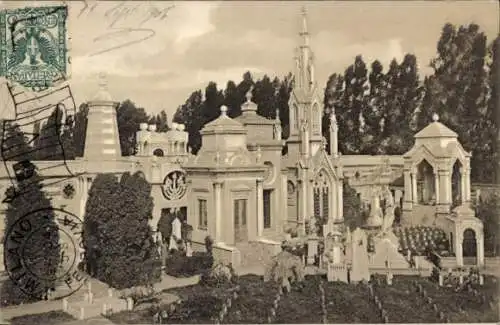 Ak Milano Mailand Lombardia, Cimitero Monumentale