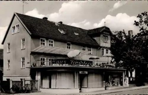 Ak Bad Salzschlirf in Hessen, Haus Friedeborn, Bahnhofstraße 59