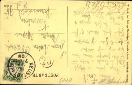 Ak Bad Neustadt an der Saale Unterfranken, Hohntor