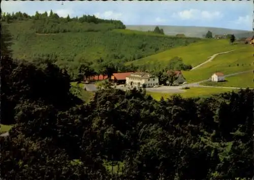 Ak Poppenhausen an der Wasserkuppe Rhön, Gasthaus Grabenhöfchen