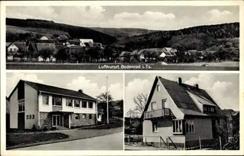 Ak Bodenrod Butzbach im Taunus Hessen, Pension Brück, Außenansicht