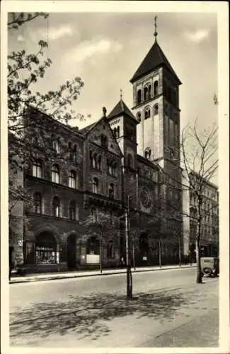 Ak Berlin Prenzlauer Berg, Fehrbelliner Straße 99, Herz-Jesu-Kirche