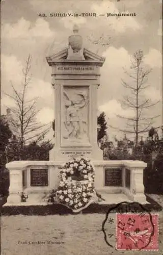 Ak Suilly la Tour Nièvre, Monument