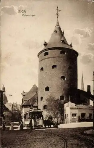 Ak Riga Lettland, Pulverturm