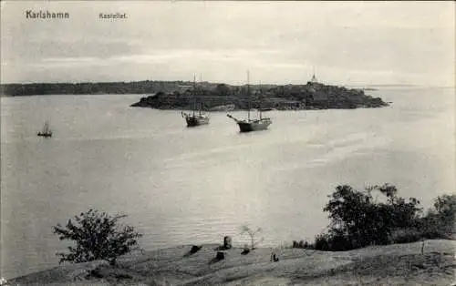 Ak Karlshamn Schweden, Kastellet