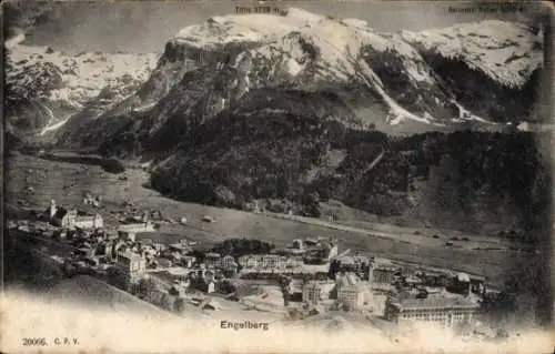 Ak Engelberg Kanton Obwalden Schweiz, Gesamtansicht