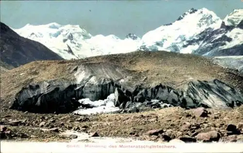 Ak Pontresina Kanton Graubünden Schweiz, Morteratsch Gletscher