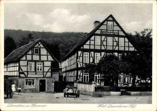 Ak Lauenstein Salzhemmendorf in Niedersachsen, Hotel Lauensteiner Hof