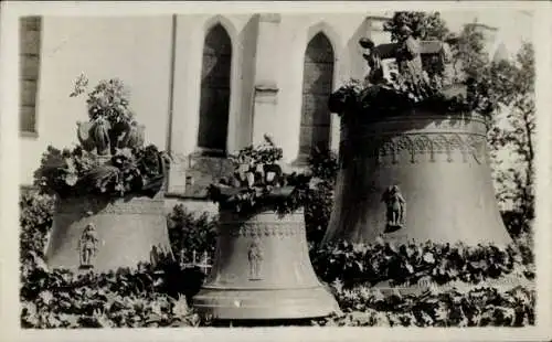 Ak Illerbeuren Kronburg Oberschwaben Unterallgäu, Kriegsabschied der Glocken 1917